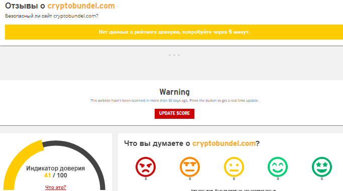 Проект Crypto Bundel — отзывы, разоблачение