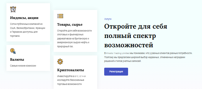 Проект Finalto Trading Limited — отзывы, разоблачение