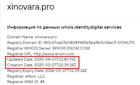 Проект Xinovara — отзывы, разоблачение
