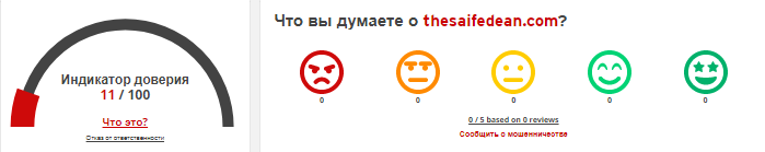 Проект Saifedean — отзывы, разоблачение