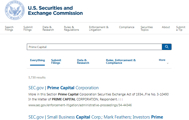Проект Prime Capital — отзывы, разоблачение