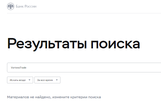 Проект VortexoTrade — отзывы, разоблачение