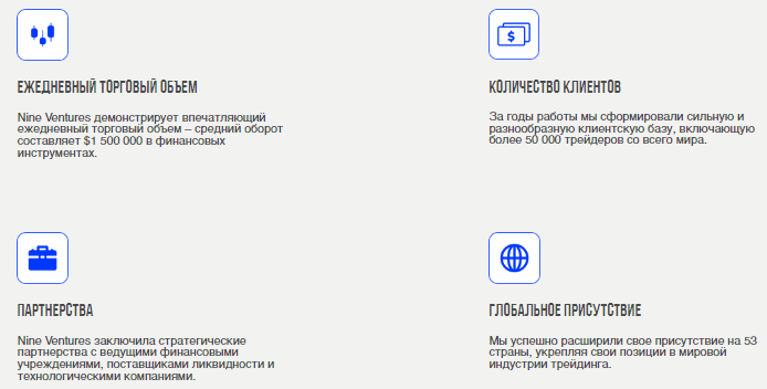 Проект Nine Ventures — отзывы, разоблачение