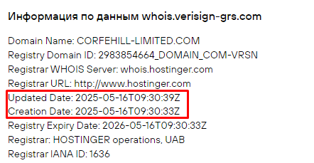 Проект Corfe Hill Limited — отзывы, разоблачение