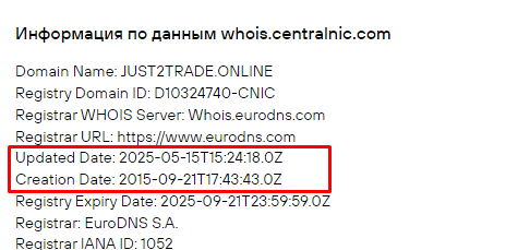 Проект Just2Trade — отзывы, разоблачение