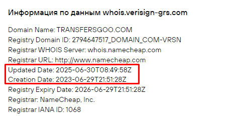 Проект Transfer Goo — отзывы, разоблачение