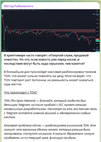 Телеграмм-канал Метод Райковского — отзывы, разоблачение