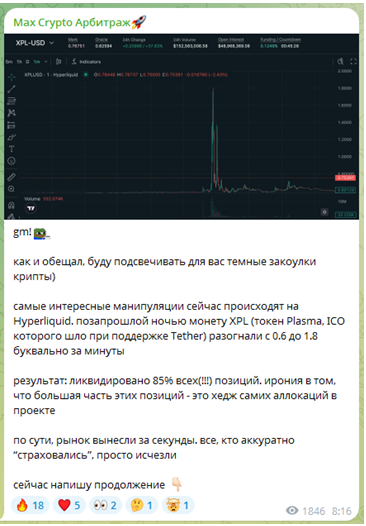 Телеграмм-канал Max Crypto Арбитраж🚀 — отзывы, разоблачение