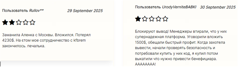 Проект Kfbrem — отзывы, разоблачение